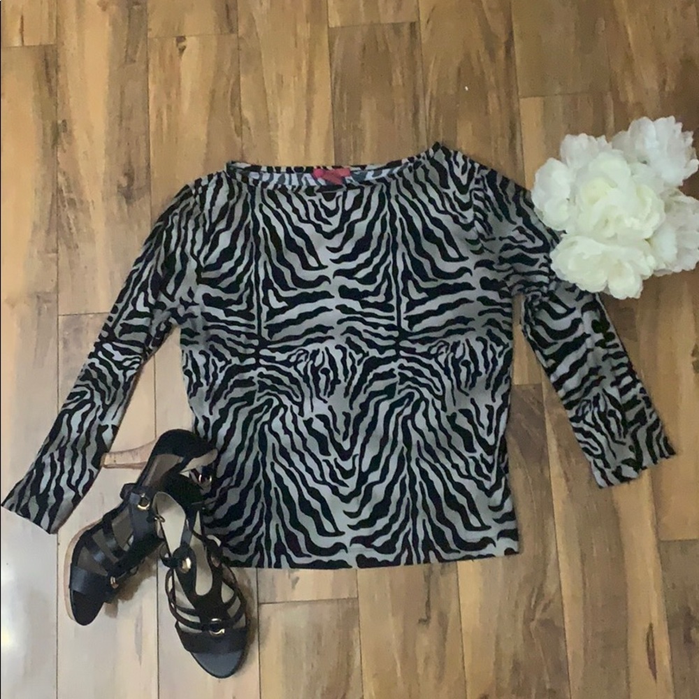 Animal Print Top